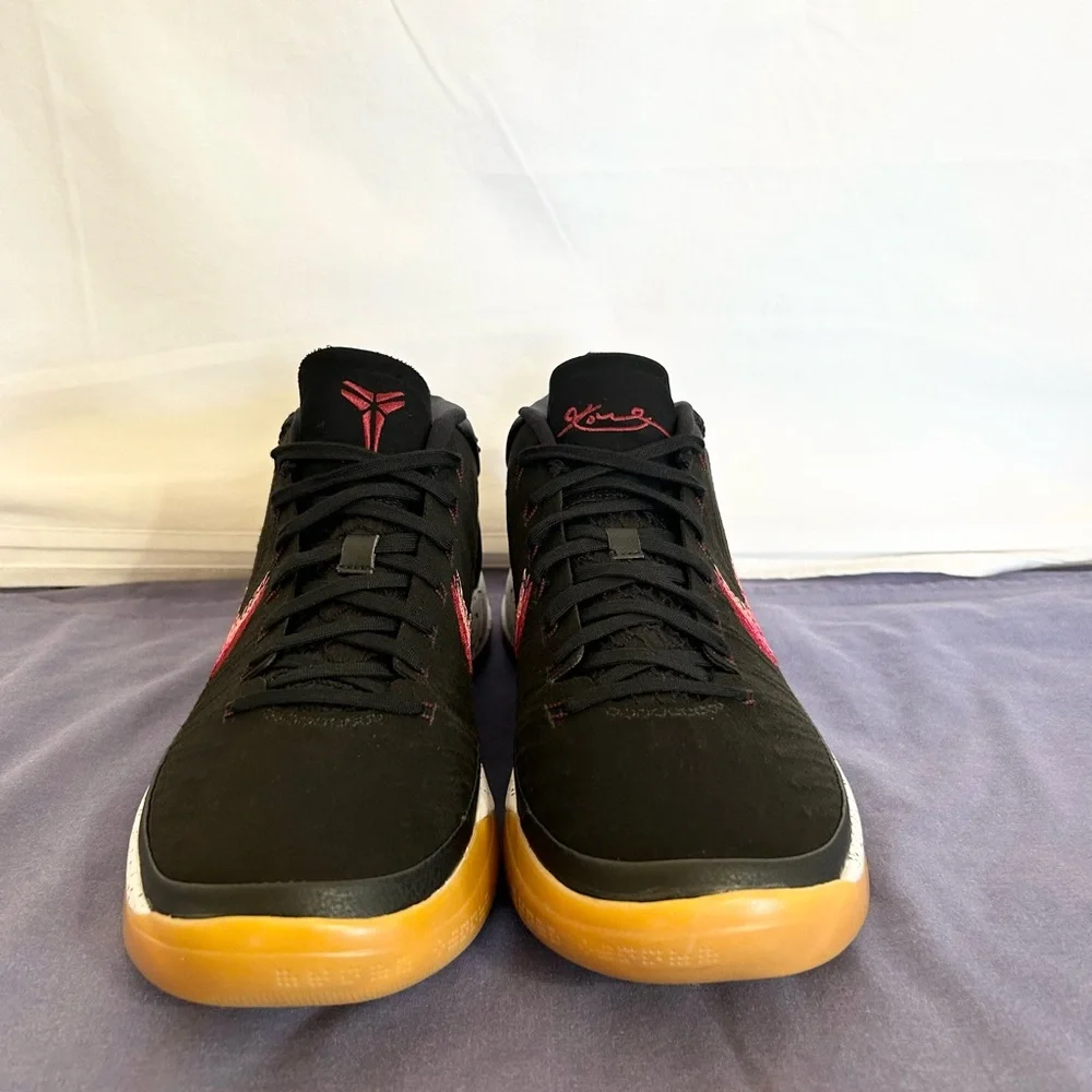 Nike Kobe A.D. Mid Black Gum size 8.5 BRAND NEW MEN’S BASKETBALL SHOES - Picture 8 of 9